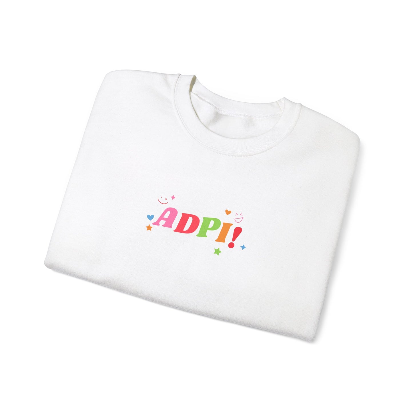 Alpha Delta Pi "Lucky me!" Crewneck Sweatshirt