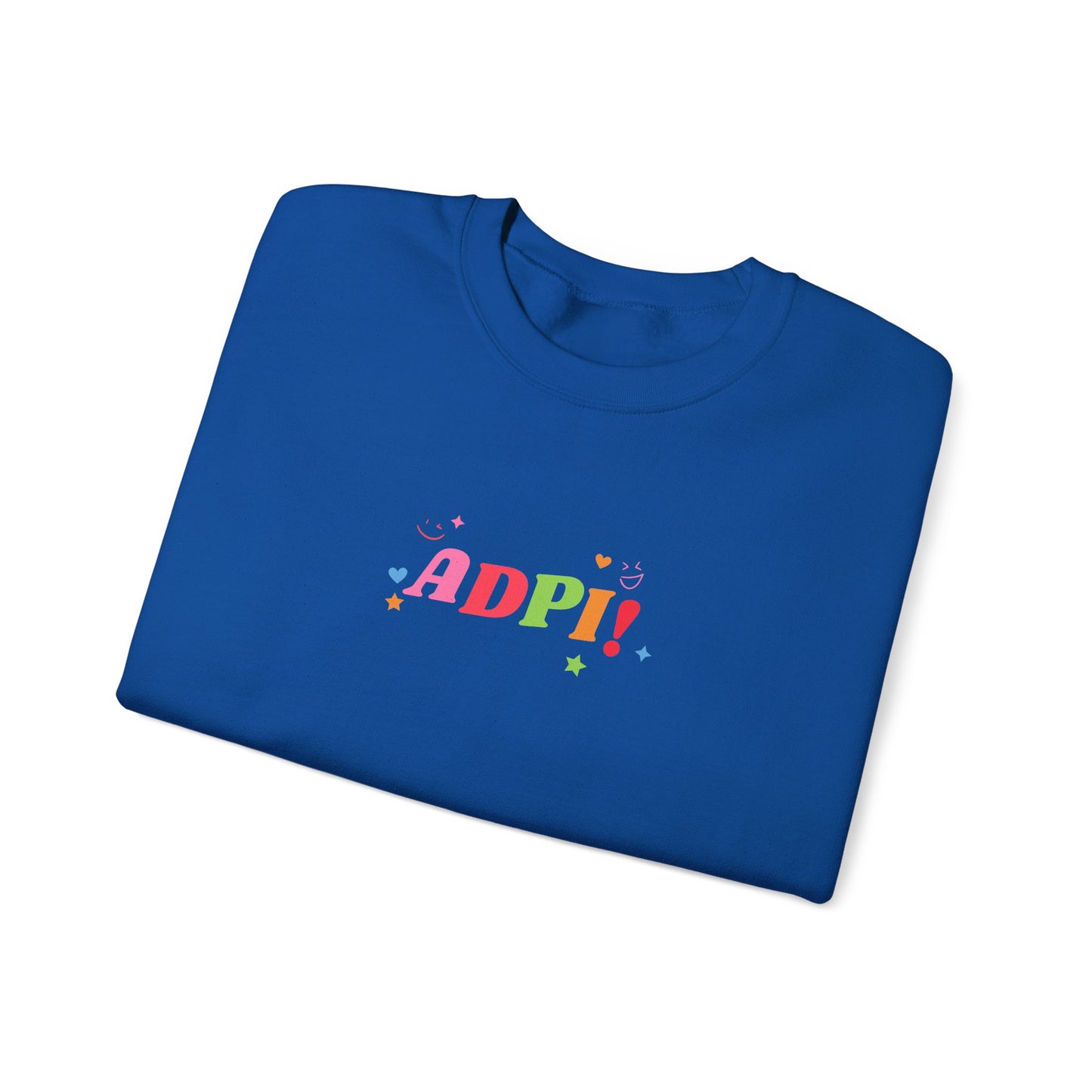 Alpha Delta Pi "Lucky me!" Crewneck Sweatshirt