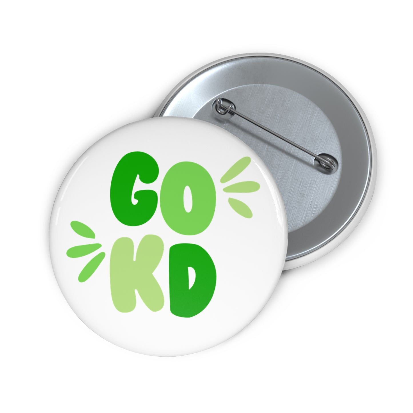 “Go *Sorority Name*” Pin Buttons