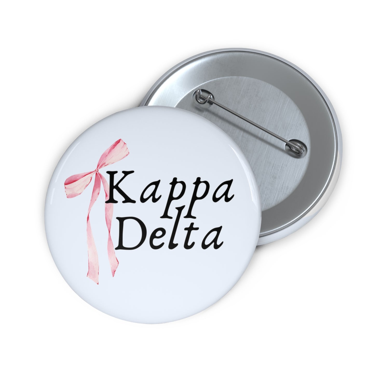 Bow Sorority Pin Buttons