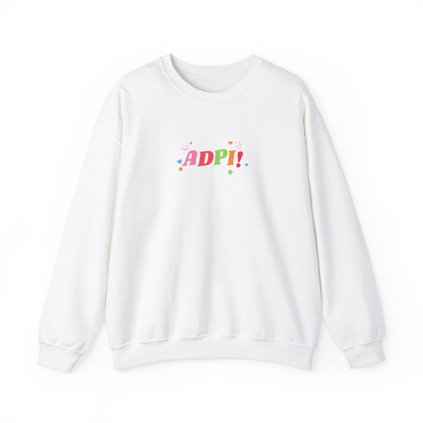 Alpha Delta Pi "Lucky me!" Crewneck Sweatshirt