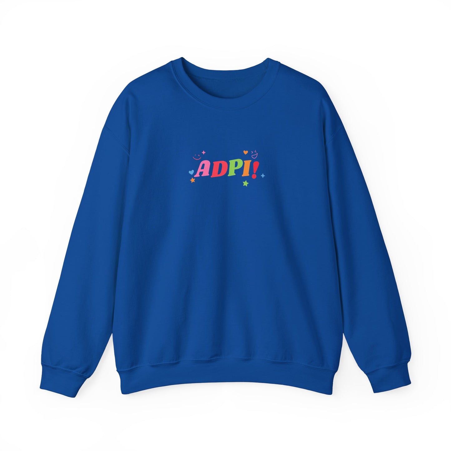 Alpha Delta Pi "Lucky me!" Crewneck Sweatshirt