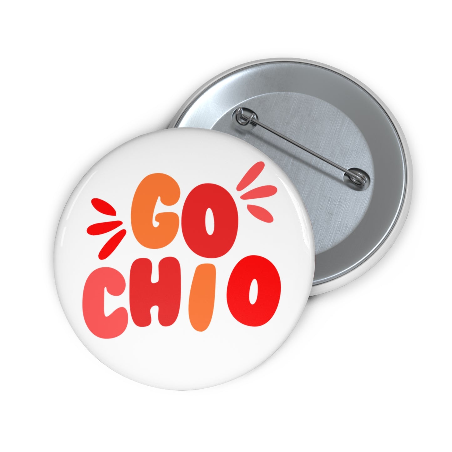 “Go *Sorority Name*” Pin Buttons