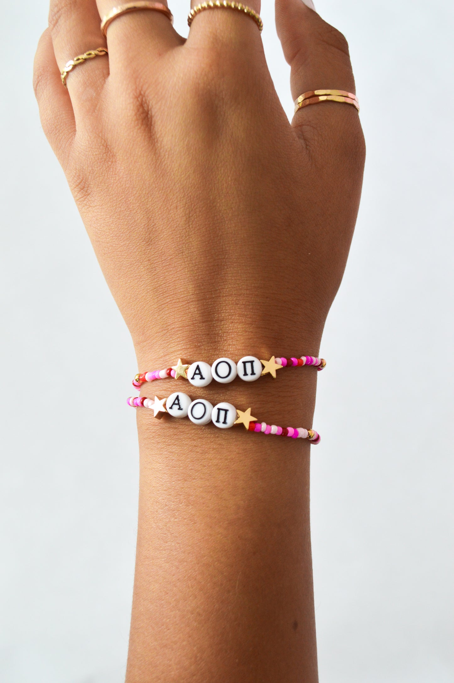 Alpha Omicron Pi Bracelet