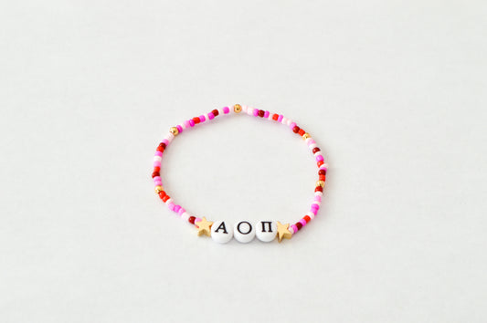 Alpha Omicron Pi Bracelet