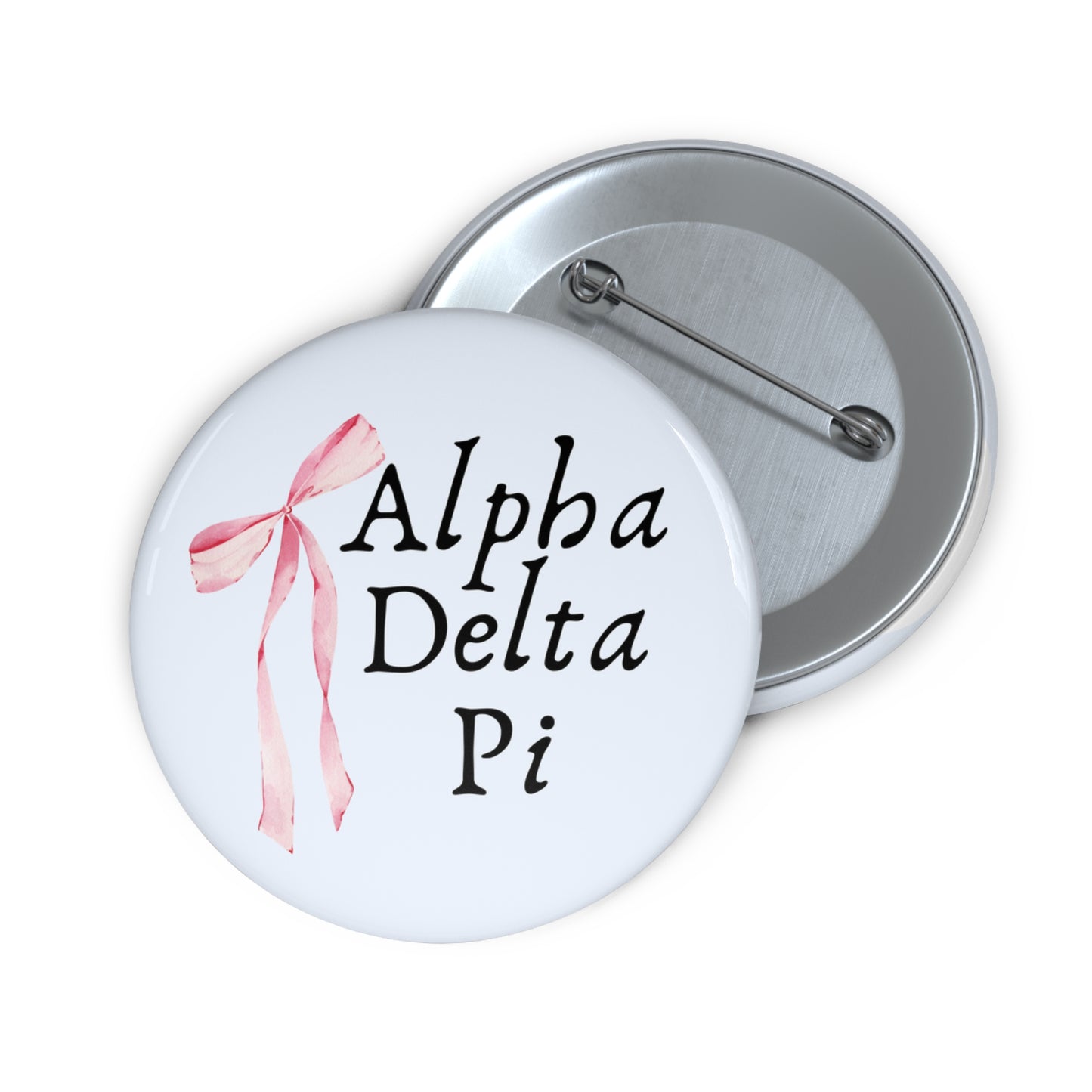 Bow Sorority Pin Buttons