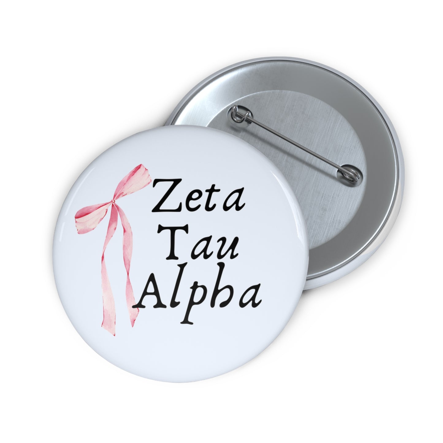 Bow Sorority Pin Buttons