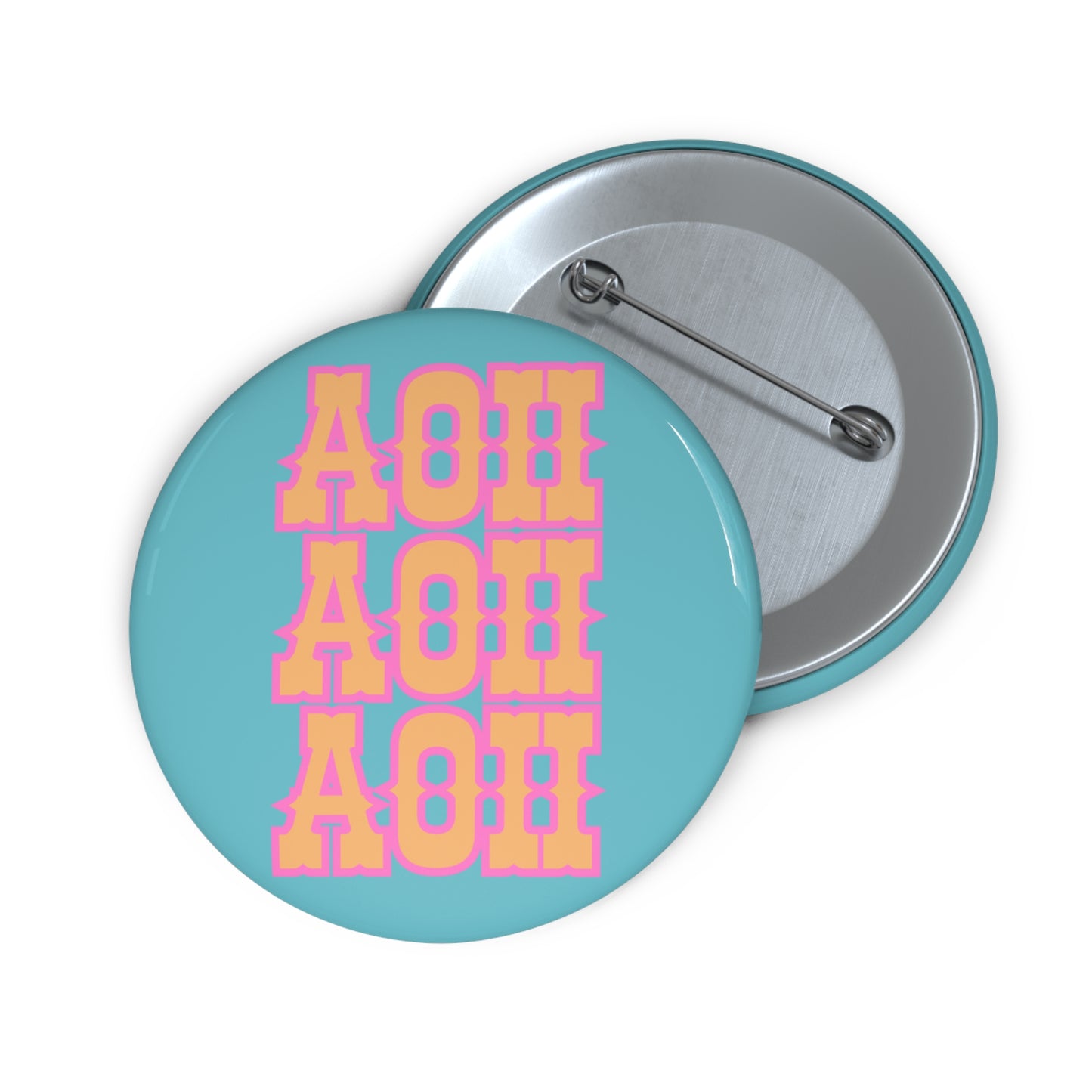 Western Sorority Pin Buttons