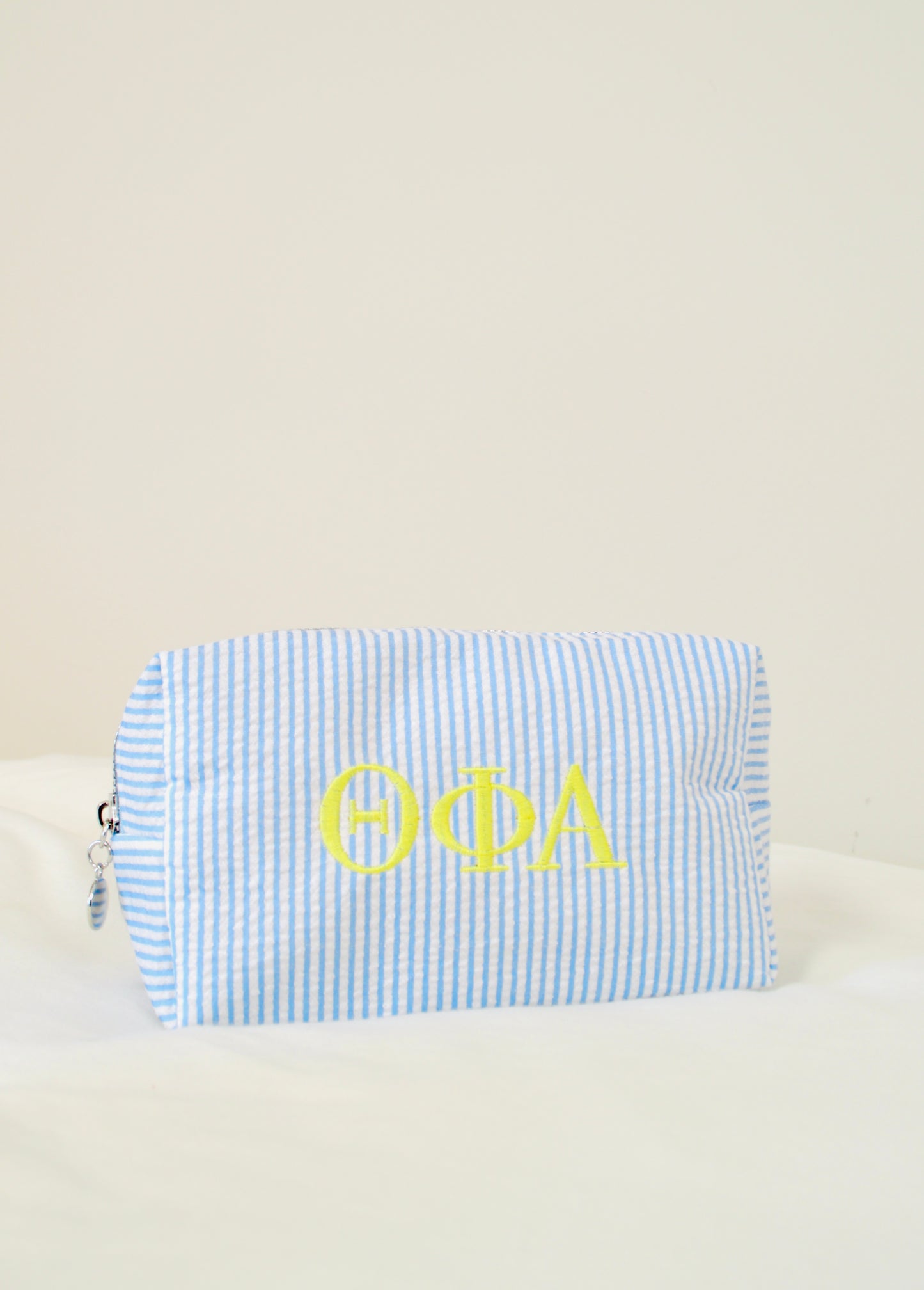 Theta Phi Alpha Embroidered Sorority Cosmetic Bag