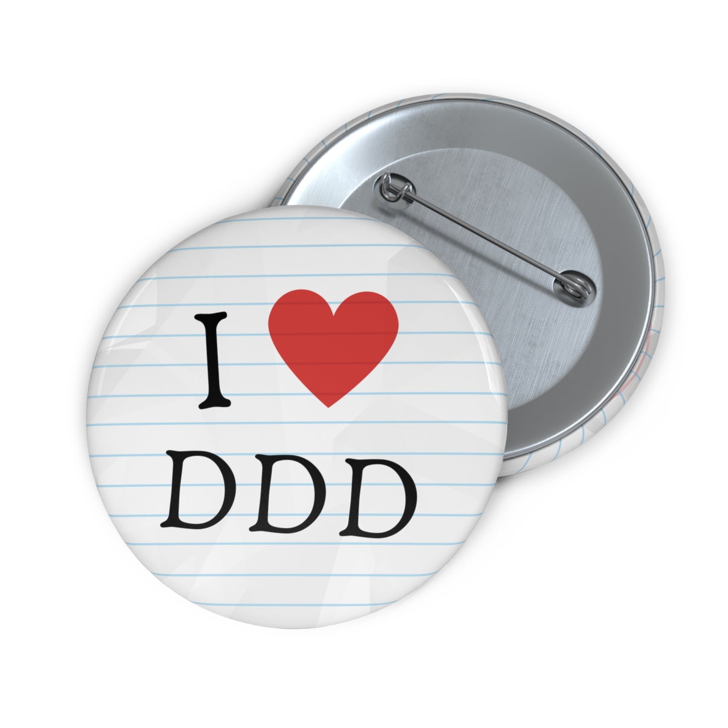 Notebook Sorority Pin Buttons