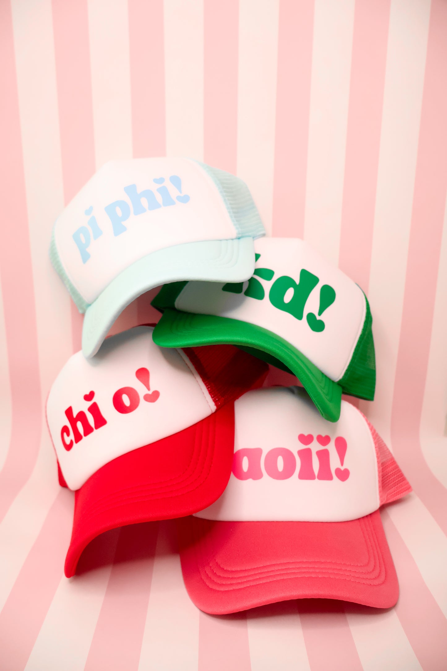 Chi Omega Trucker Hat