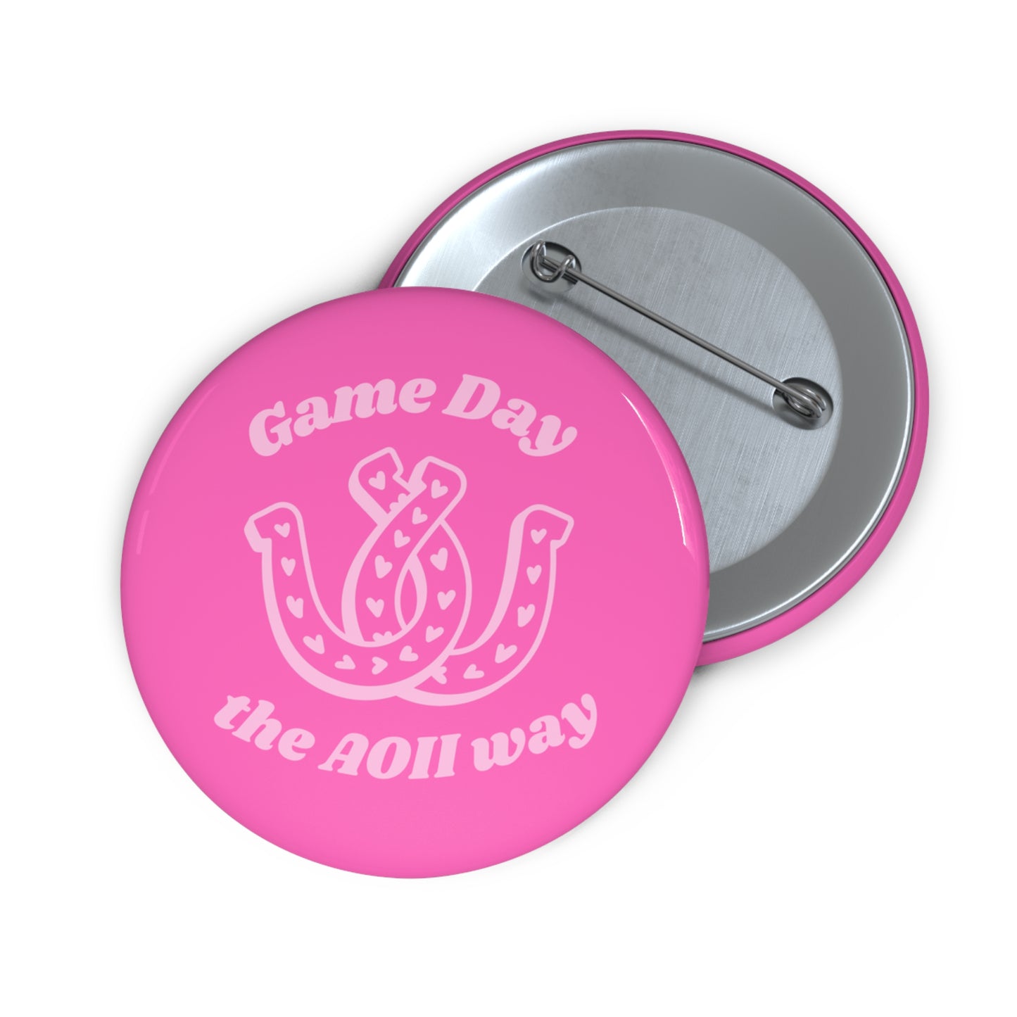 Game Day Sorority Pin Buttons