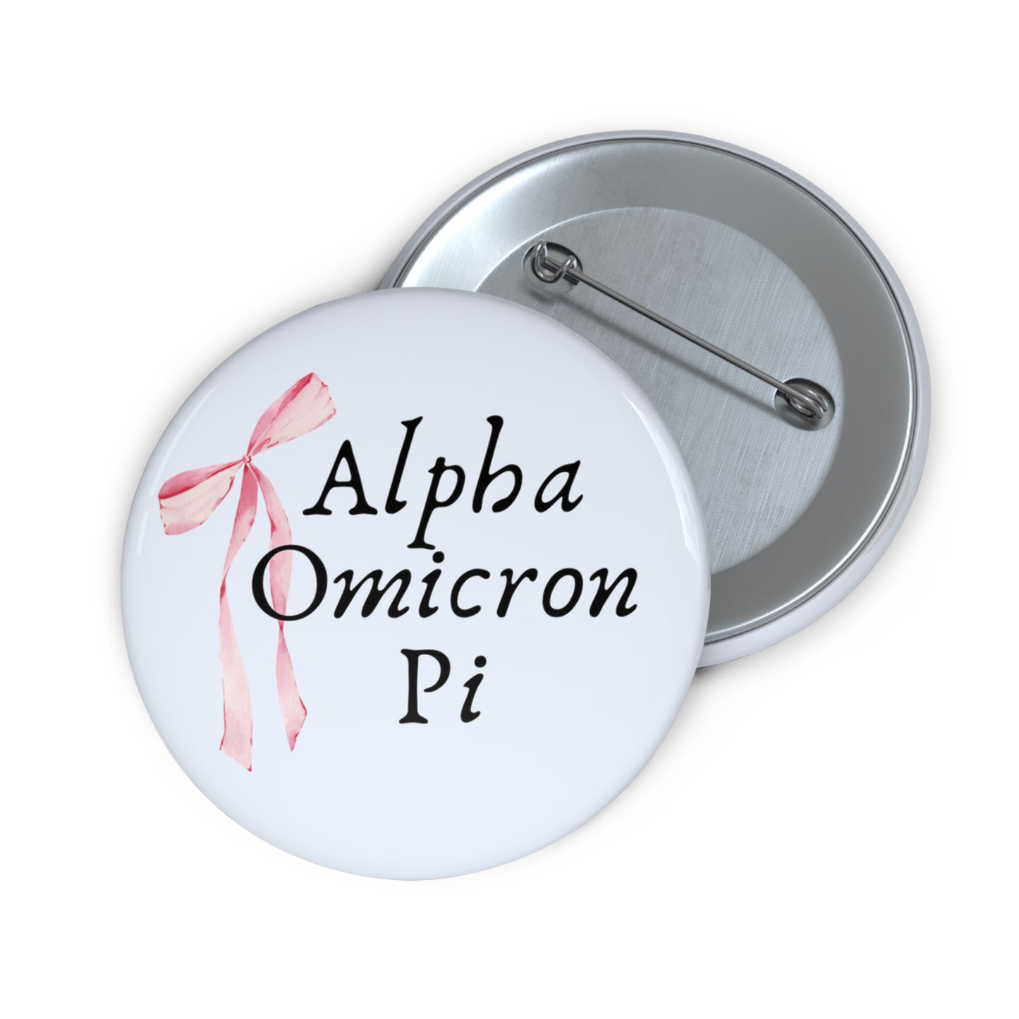 Bow Sorority Pin Buttons