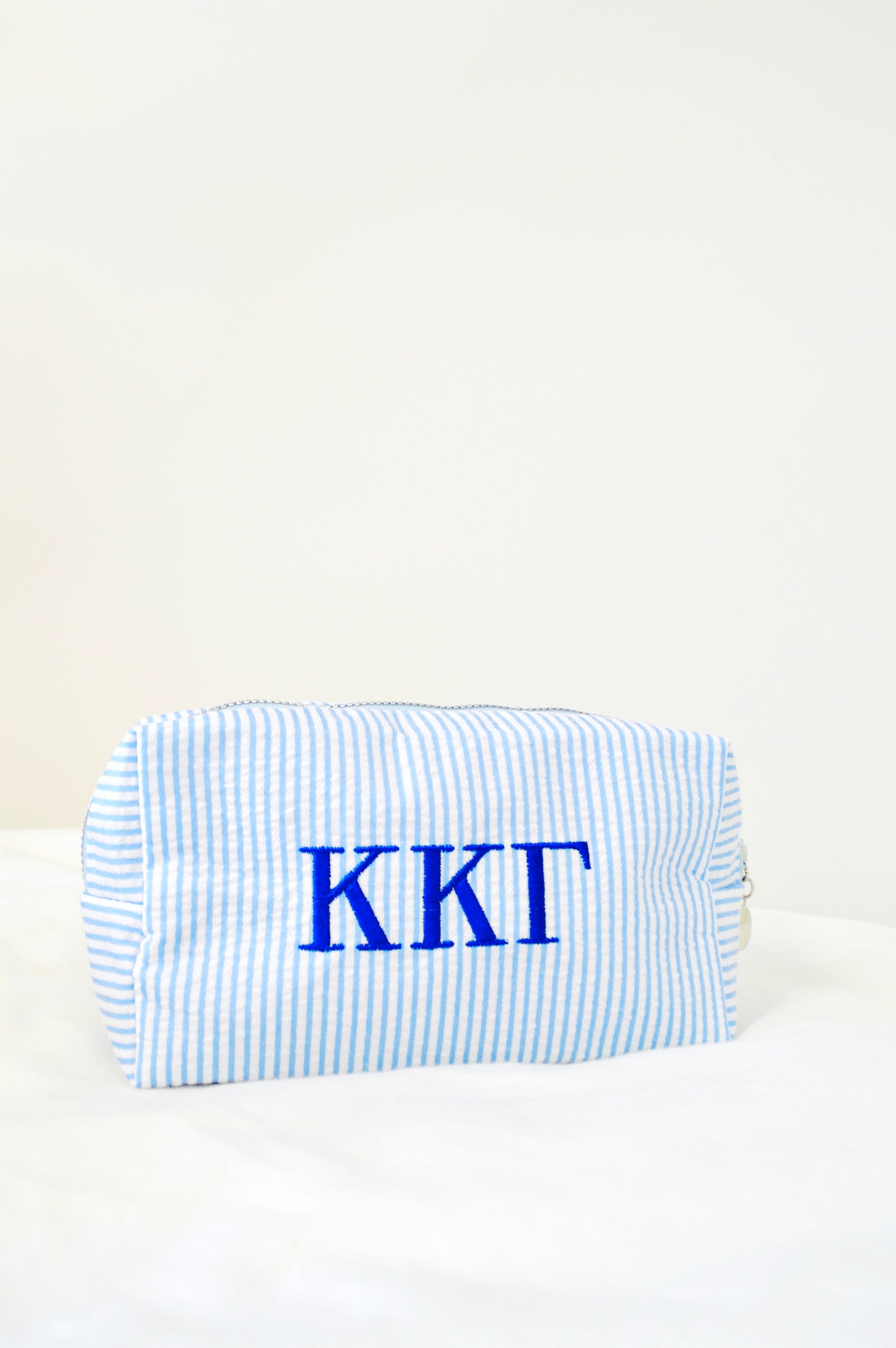 Kappa Kappa Gamma Embroidered Sorority Cosmetic Bag