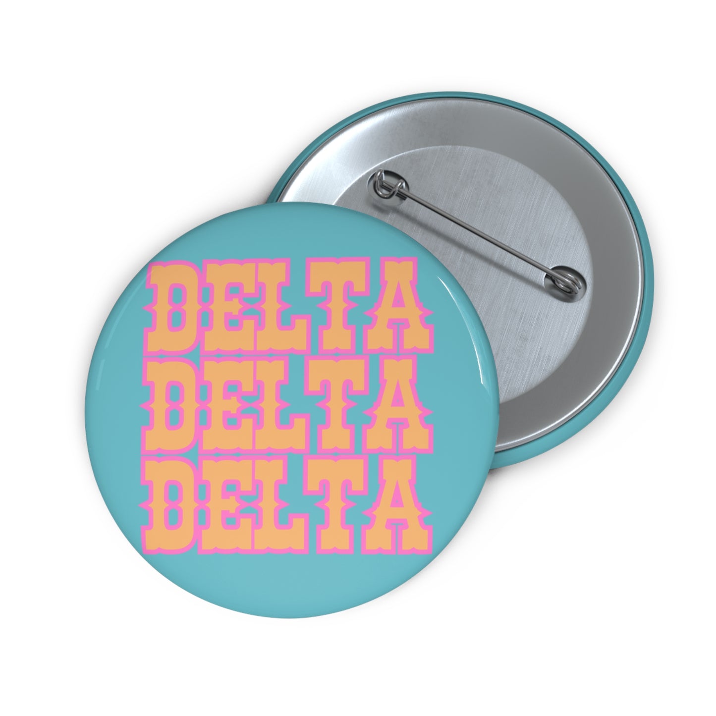 Western Sorority Pin Buttons