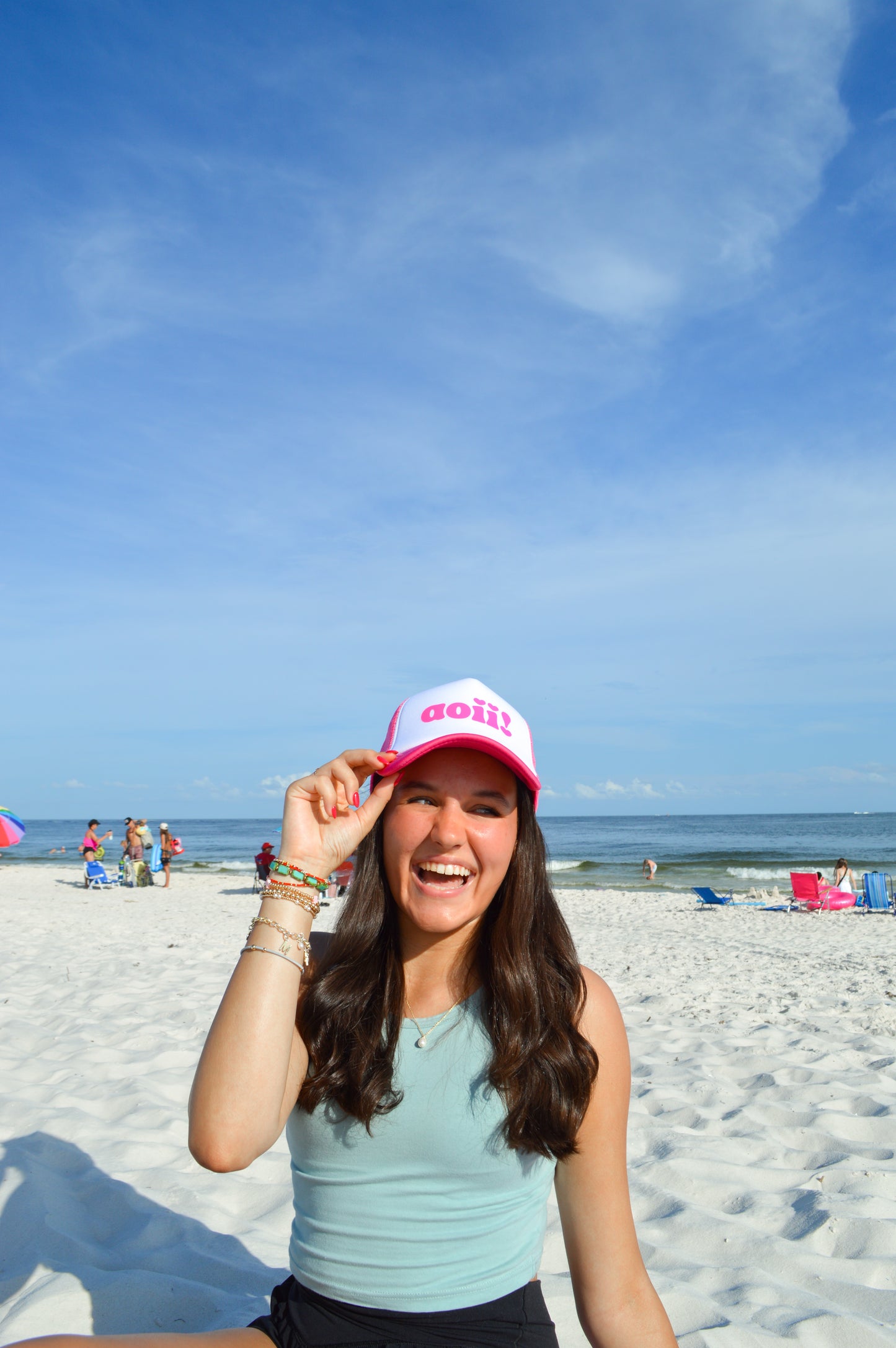 Alpha Omicron Pi Trucker Hat