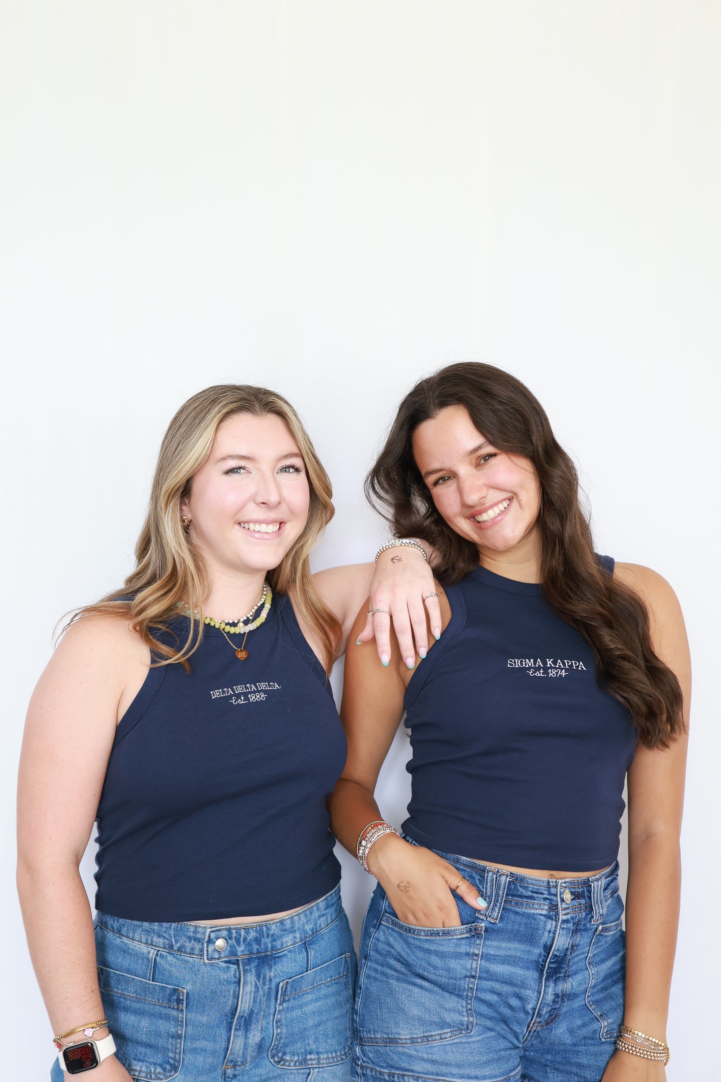 Sorority Signature Embroidered Tank