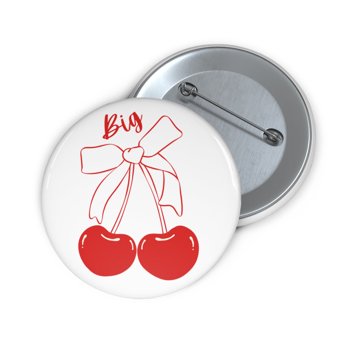 Cherry Sorority Pin Buttons