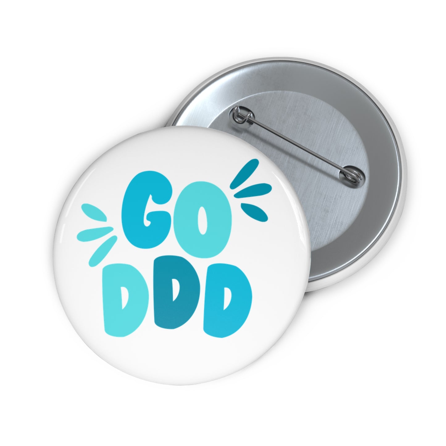 “Go *Sorority Name*” Pin Buttons