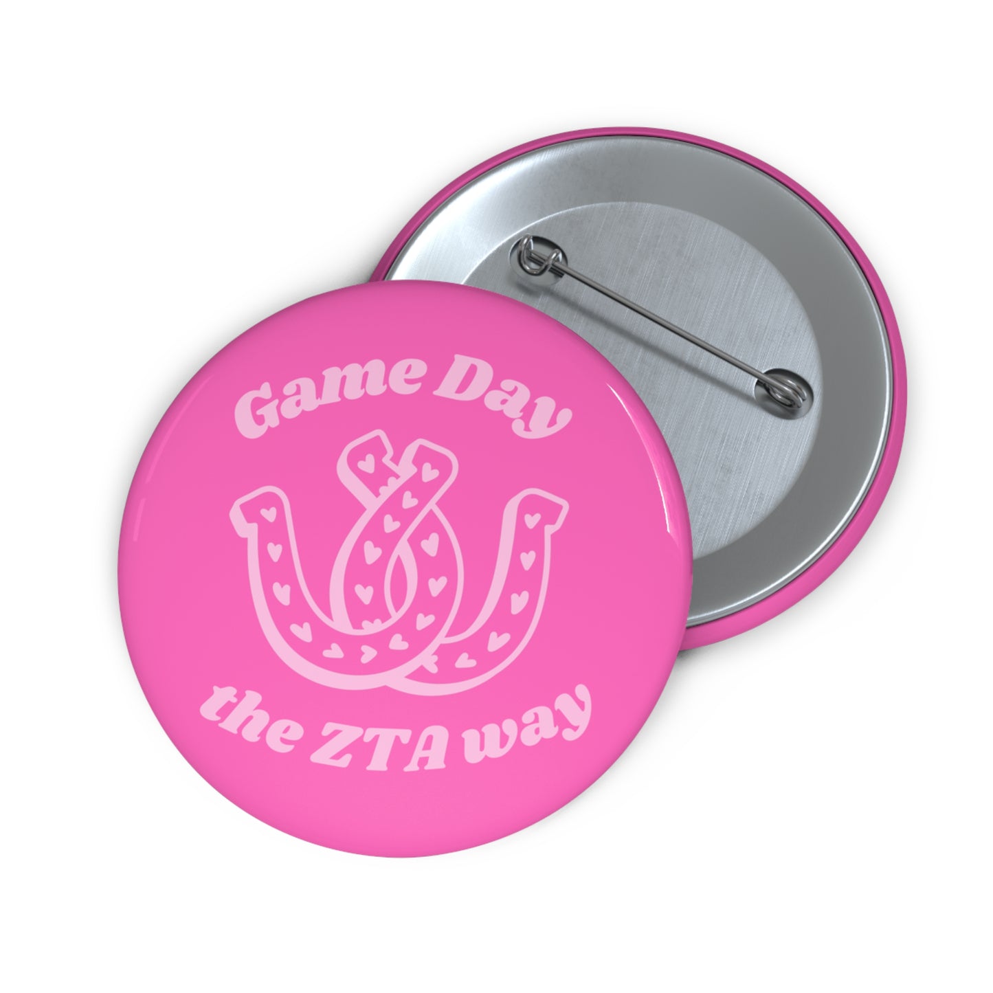 Game Day Sorority Pin Buttons