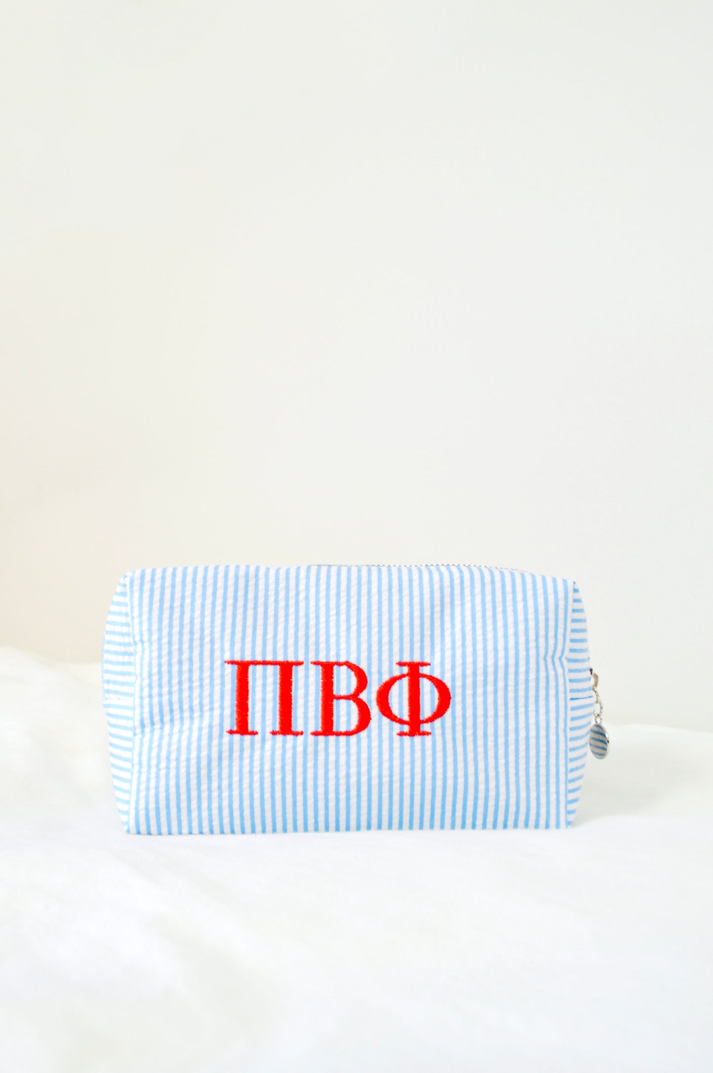 Pi Beta Phi Embroidered Sorority Cosmetic Bag