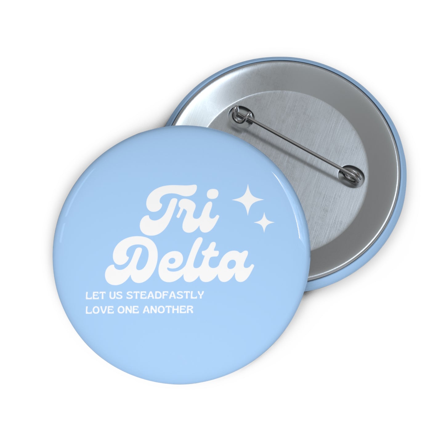 Baby Blue Sorority Pin Buttons
