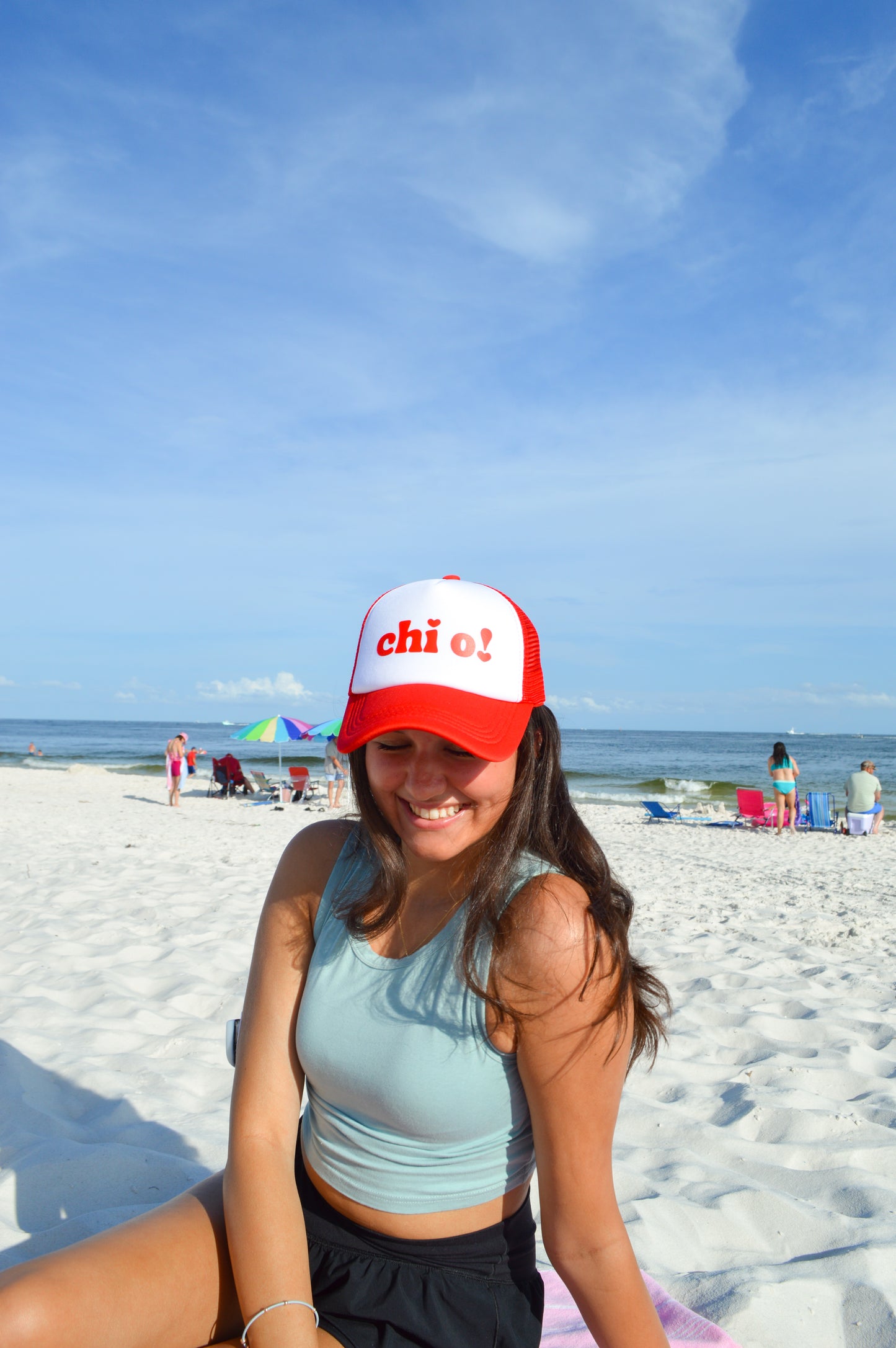 Chi Omega Trucker Hat
