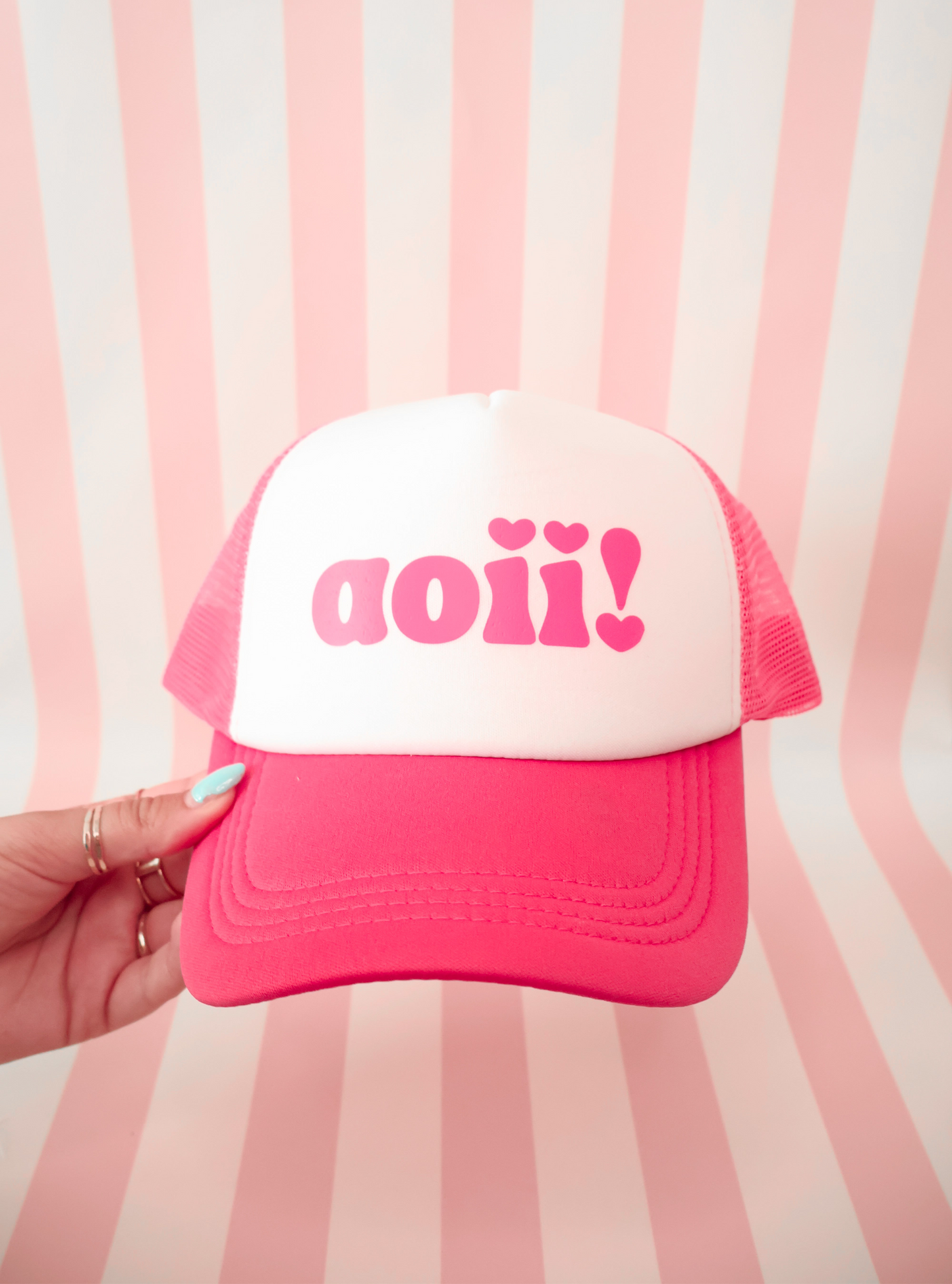 Alpha Omicron Pi Trucker Hat