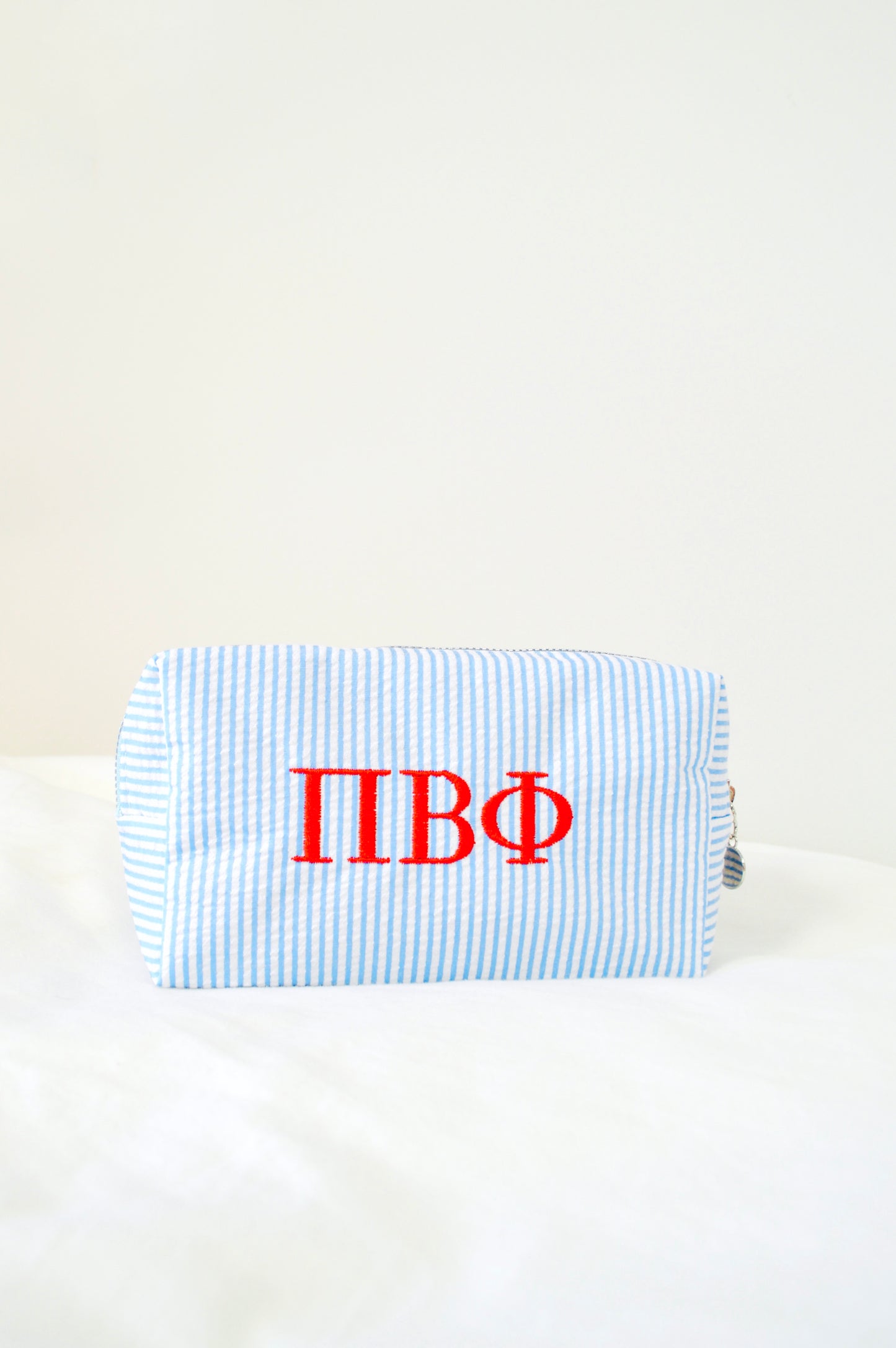 Pi Beta Phi Embroidered Sorority Cosmetic Bag