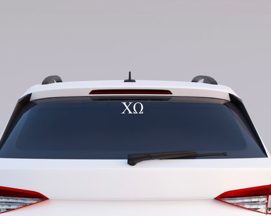 Sorority Vinyl Decals