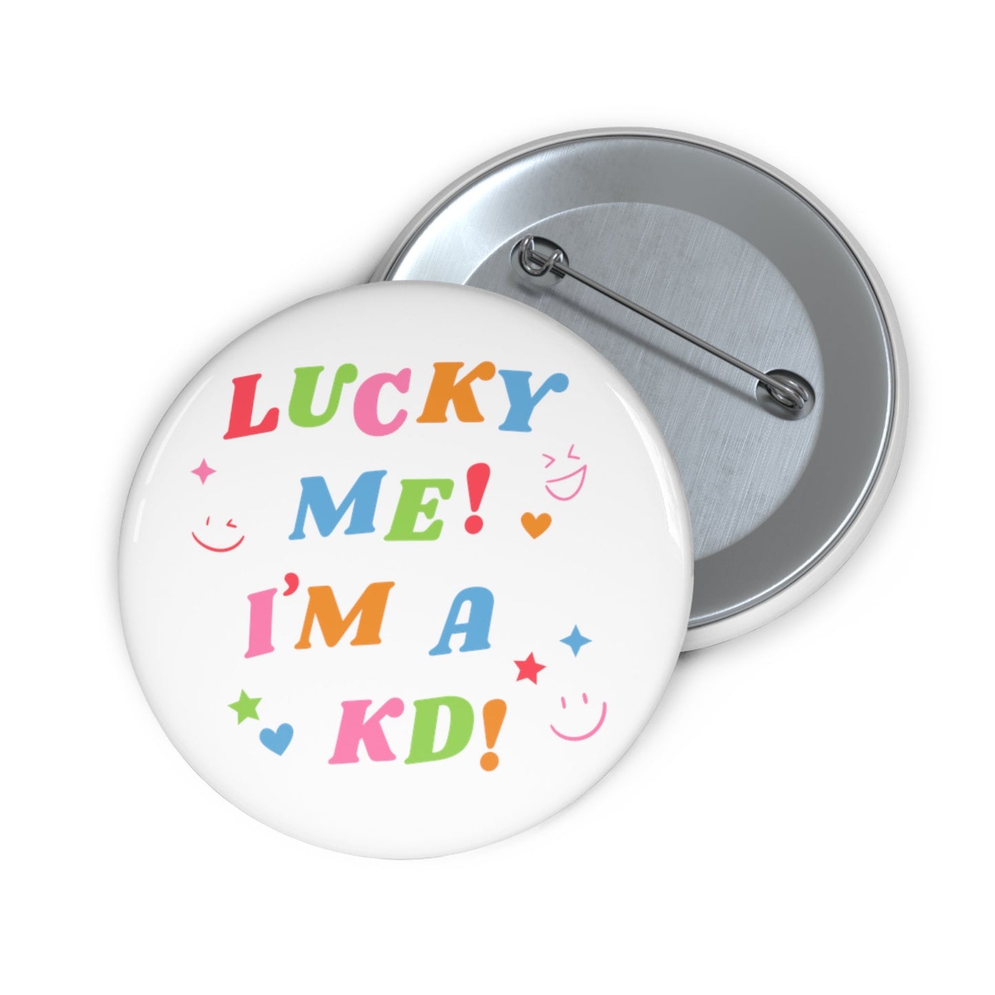 Lucky Me! Sorority Pin Buttons